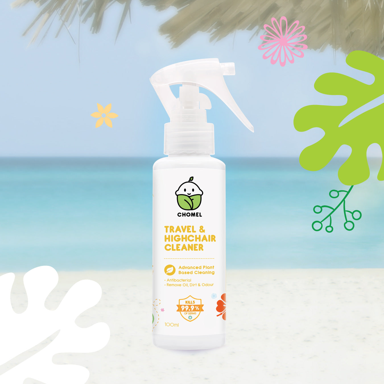 CHOMEL Baby Travel & Highchair Cleaner 100ML